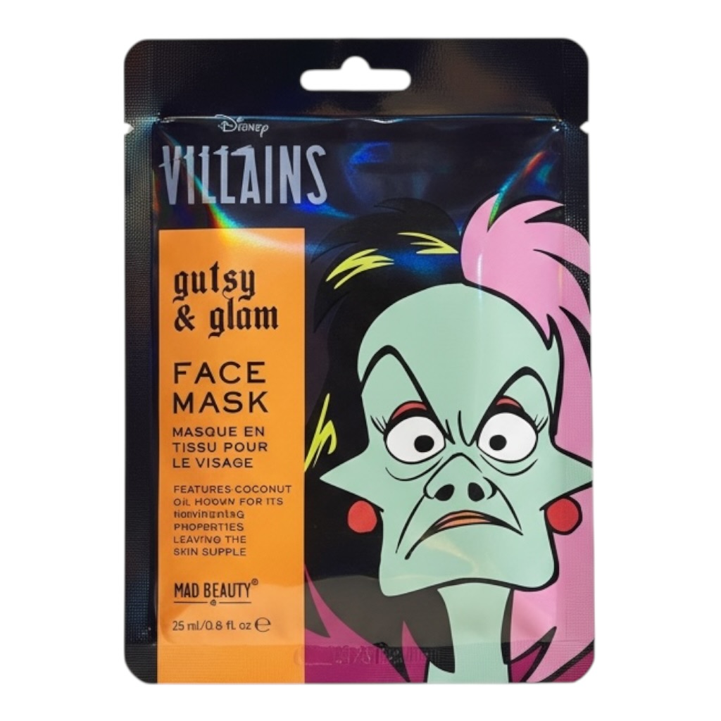 Mascarilla facial Villanas de disney