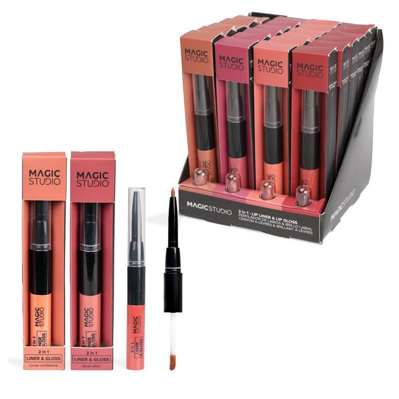 Perfilador de labios y brillo labial