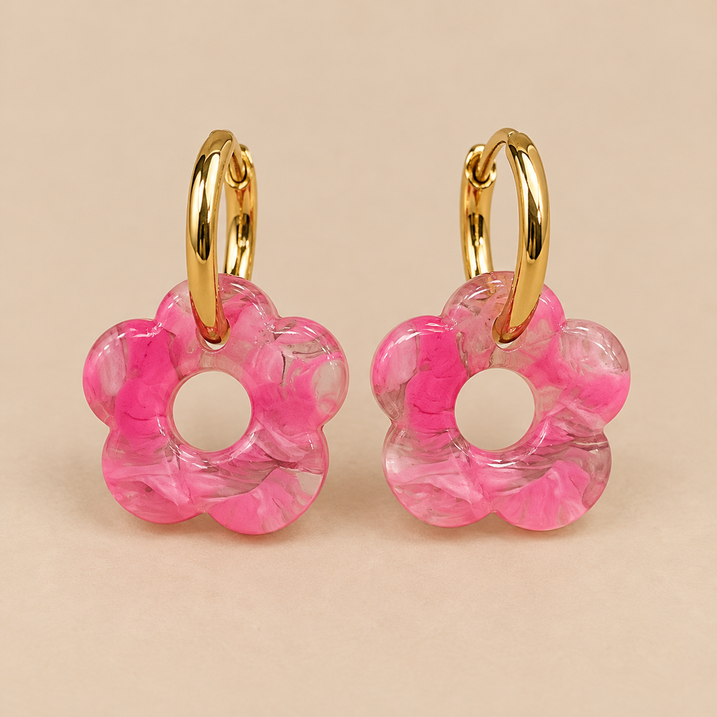 Pendientes Flora