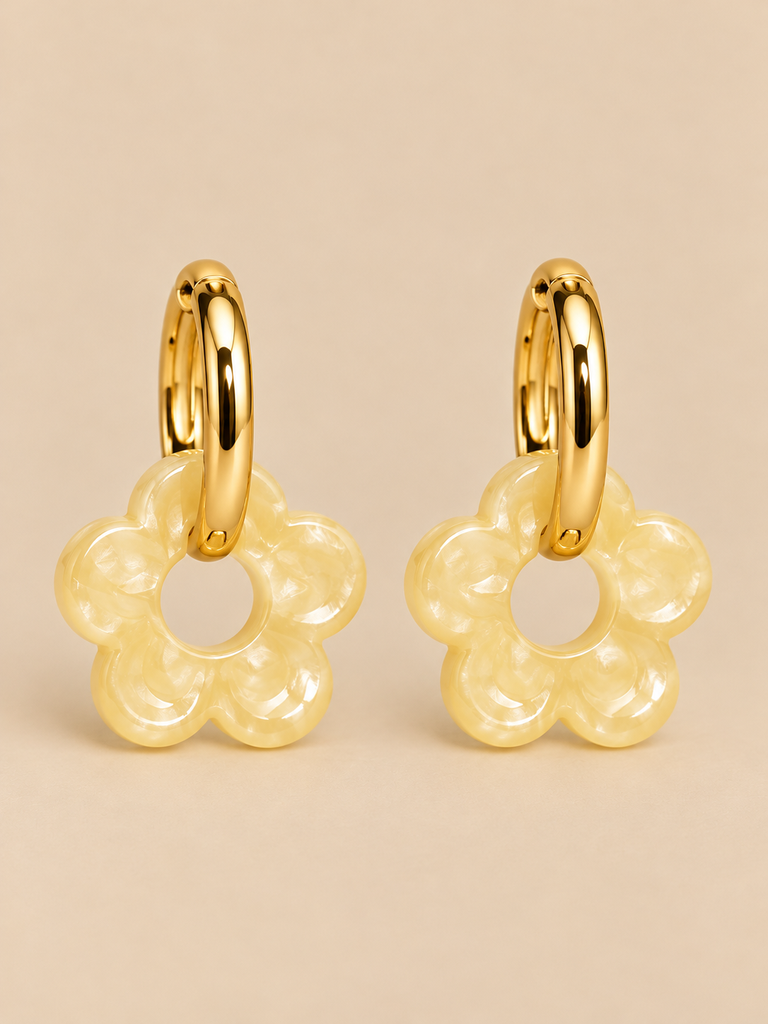 Pendientes Flora