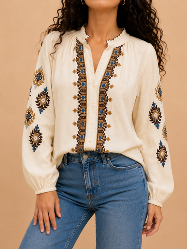 [EVER017847] Camisa Flora