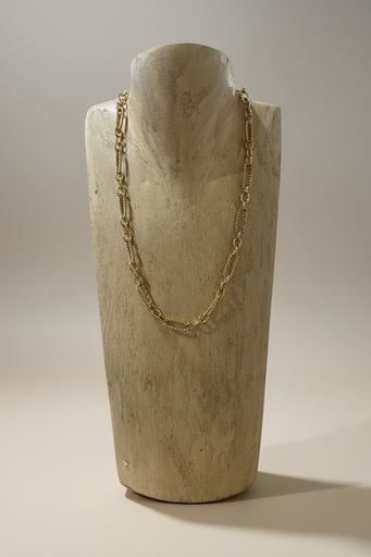 [EVER008685] Collar cadena texturizada